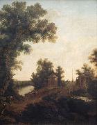 Semyon Shchedrin The Stone Bridge in Gatchina near Constable Square painting